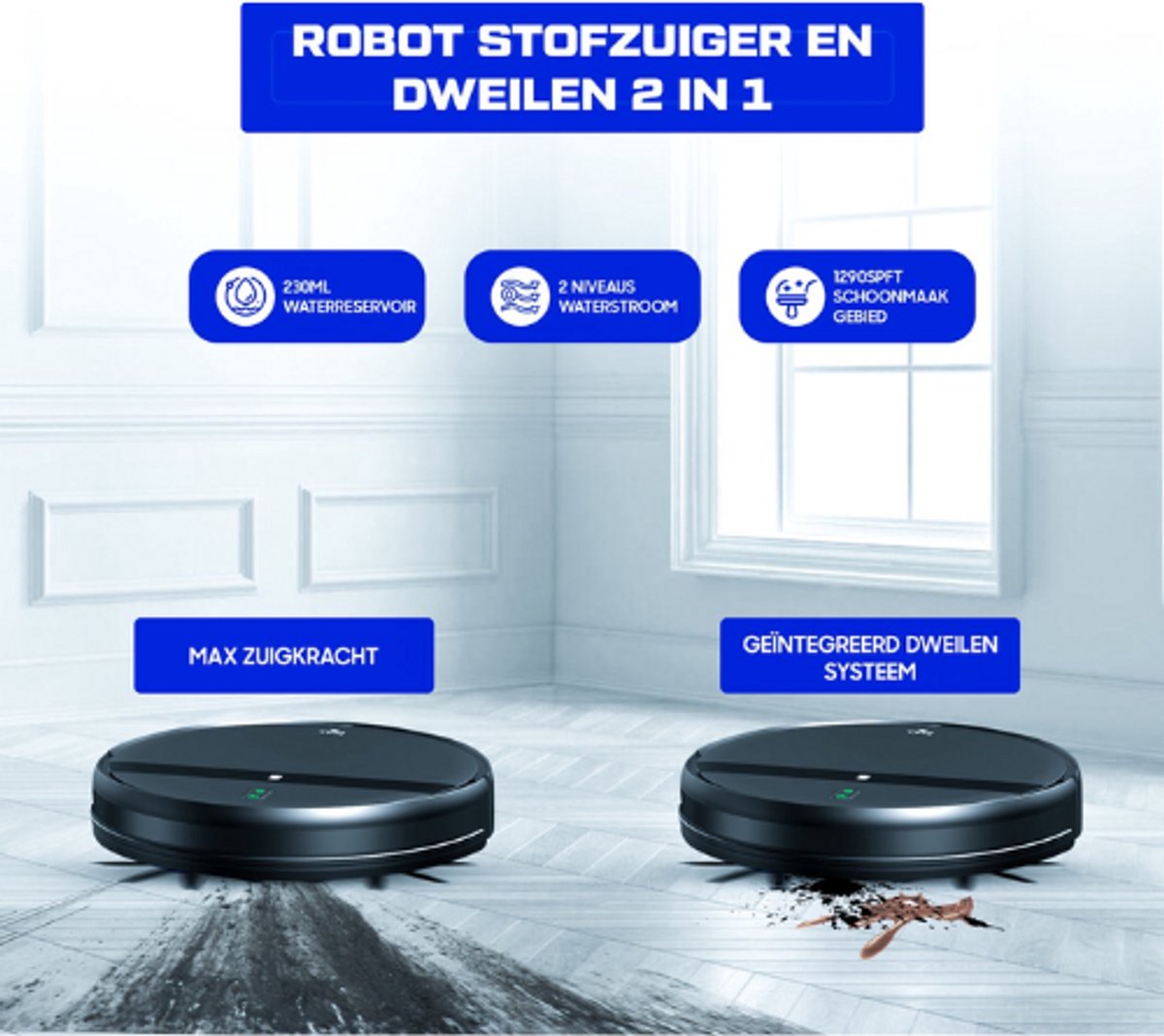 G20 LuminAmore Robotstofzuiger met Dweilfunctie
