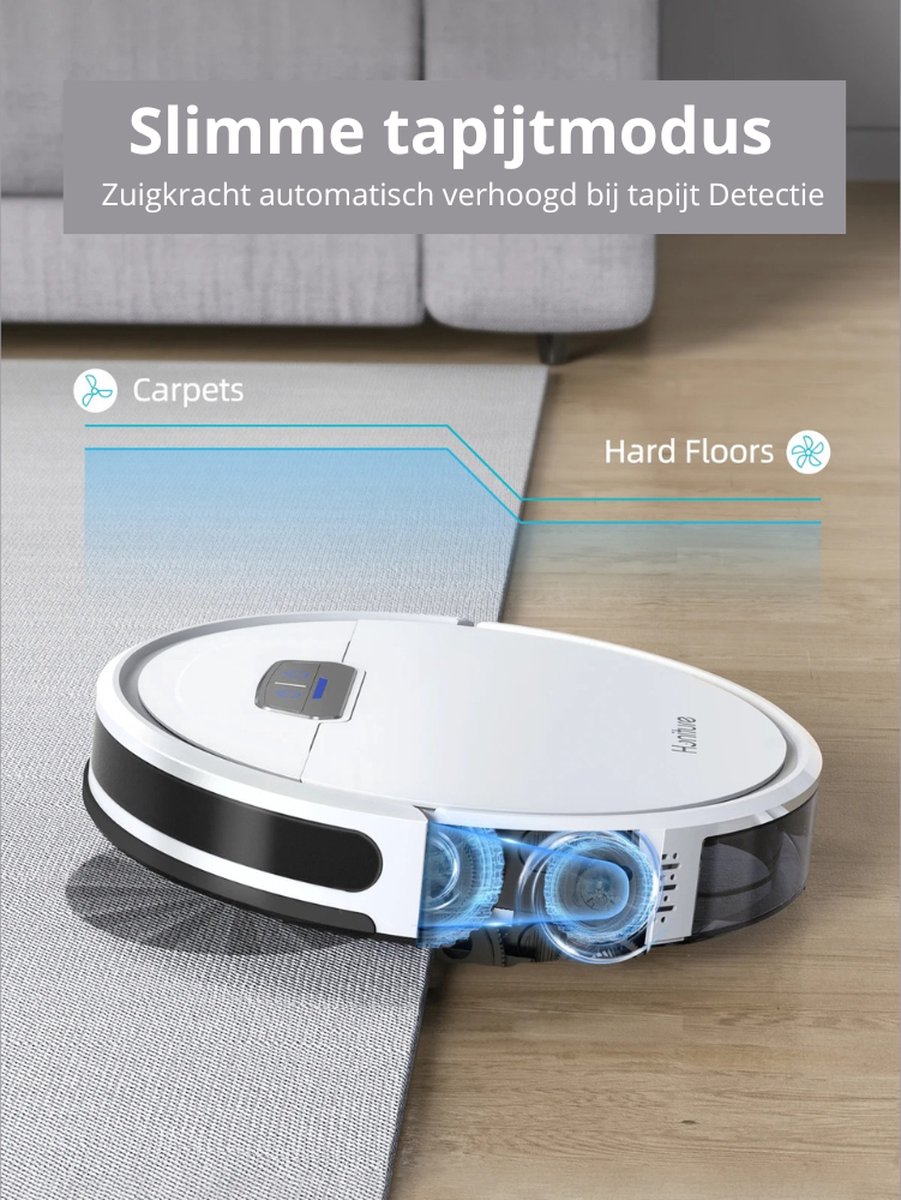 G20 Robotstofzuiger Honiture draadloos met dweilfunctie