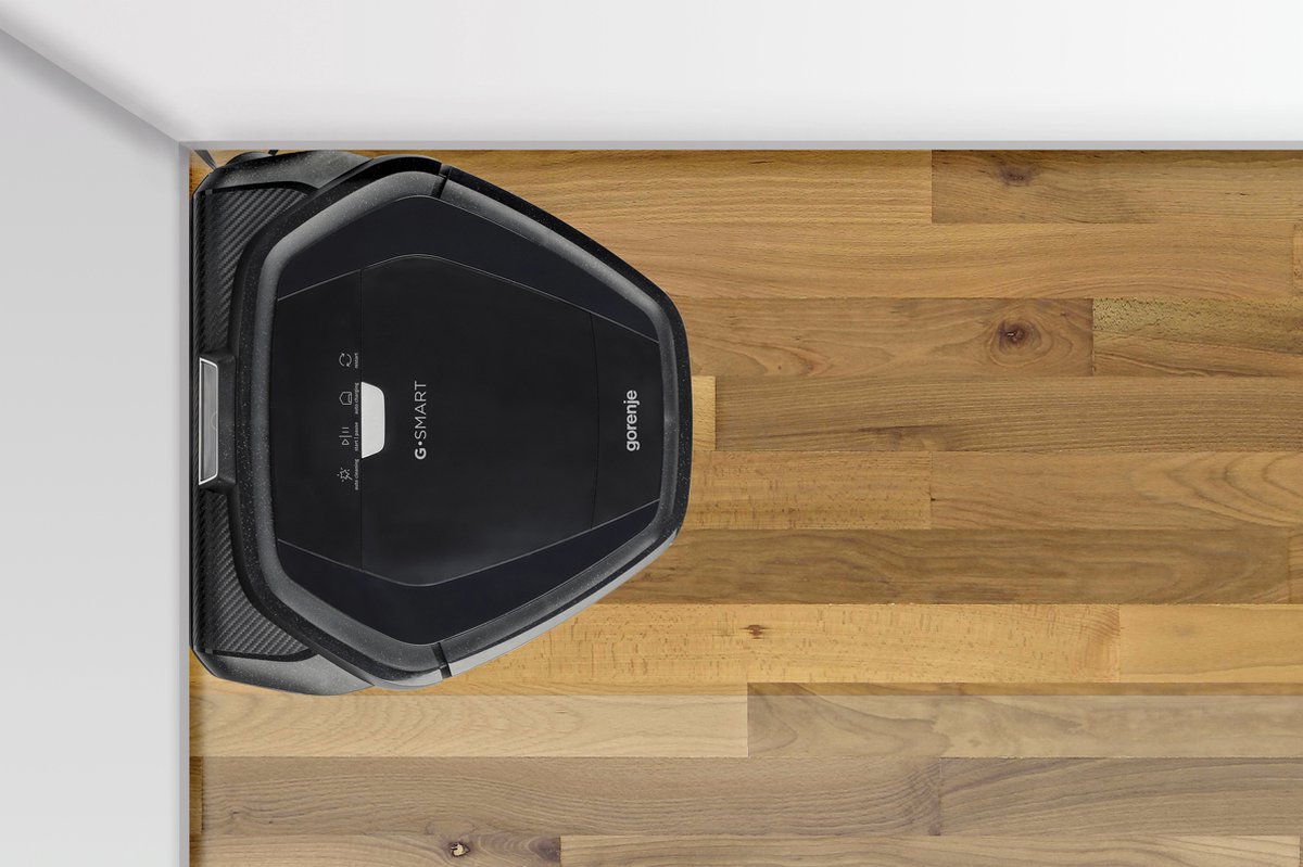 Gorenje RVC216BK Robotstofzuiger Zwart