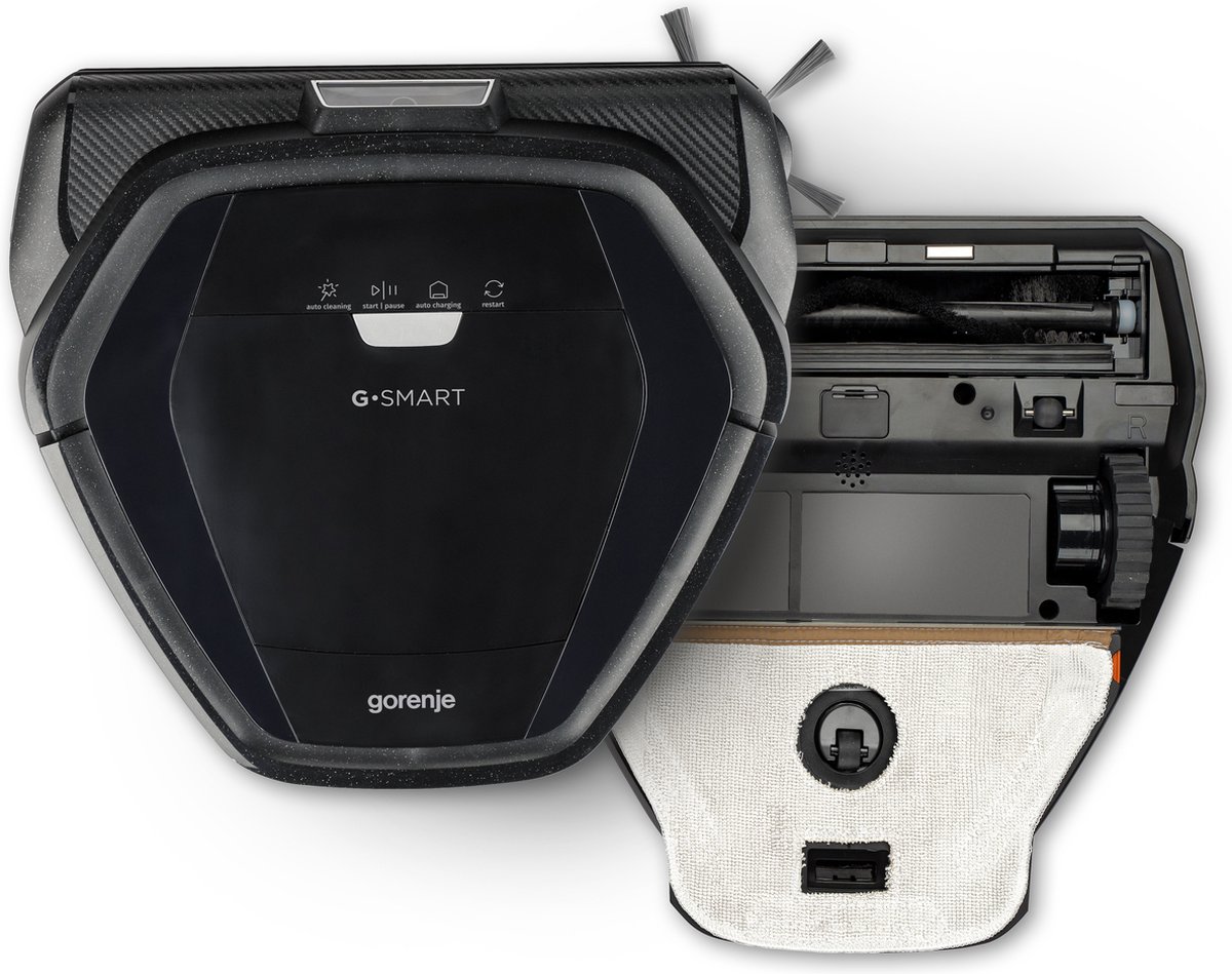 Gorenje RVC216BK Robotstofzuiger Zwart