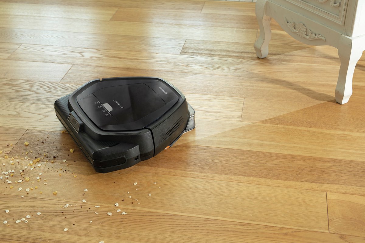 Gorenje RVC216BK Robotstofzuiger Zwart