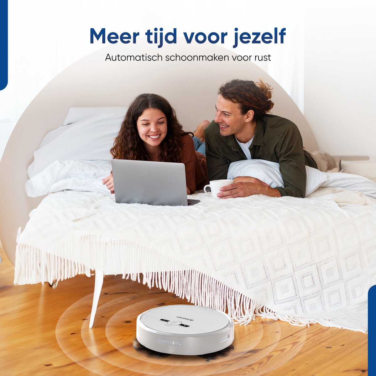 Heevey Robotstofzuiger met dweilfunctie