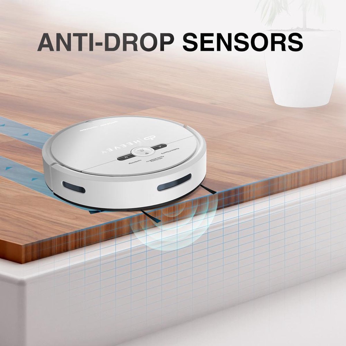 Heevey Robotstofzuiger met dweilfunctie