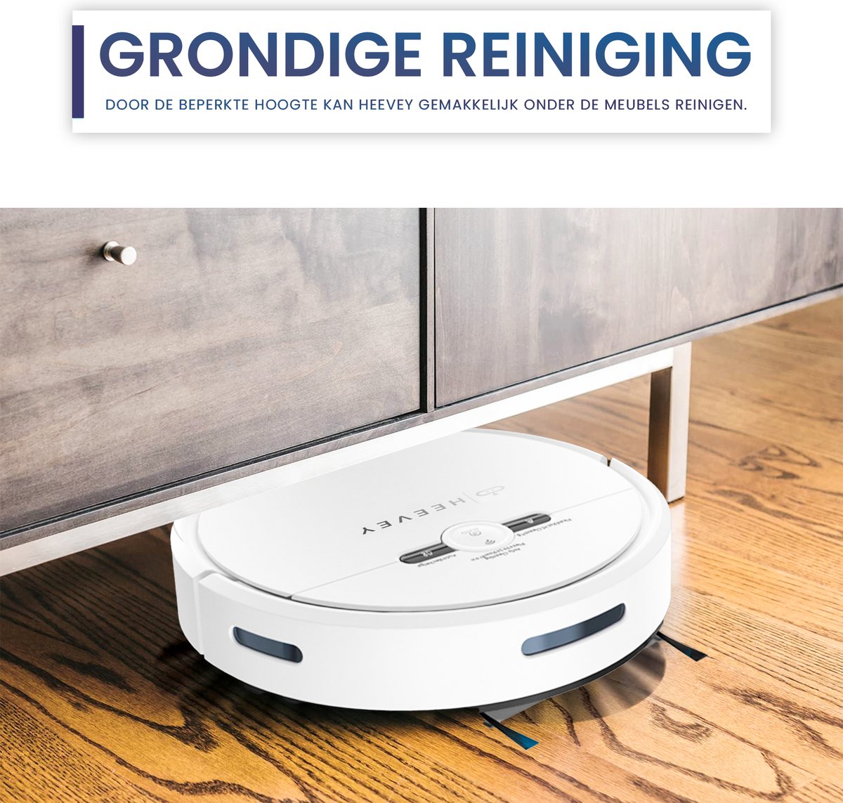Heevey Robotstofzuiger met dweilfunctie