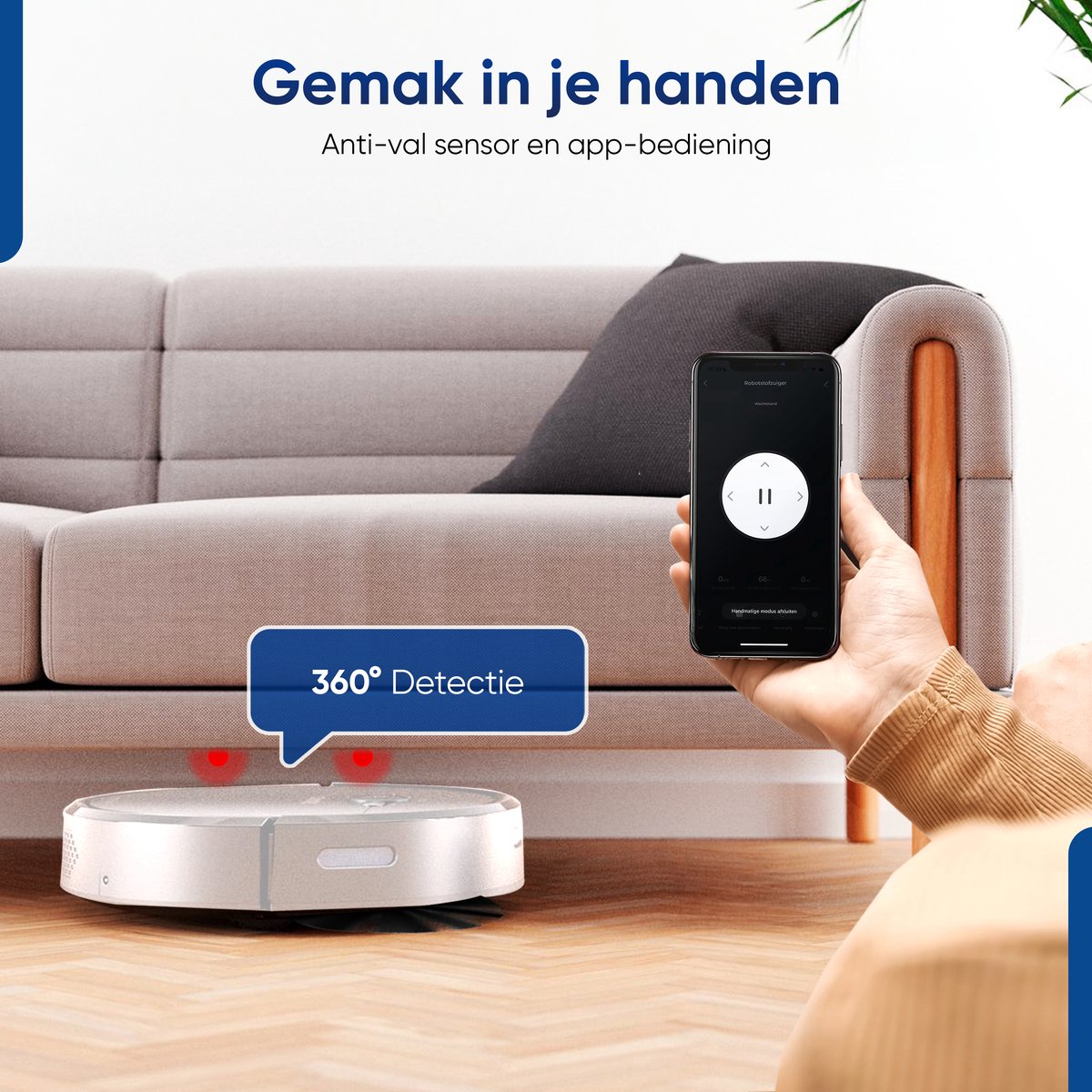 Heevey Robotstofzuiger met dweilfunctie