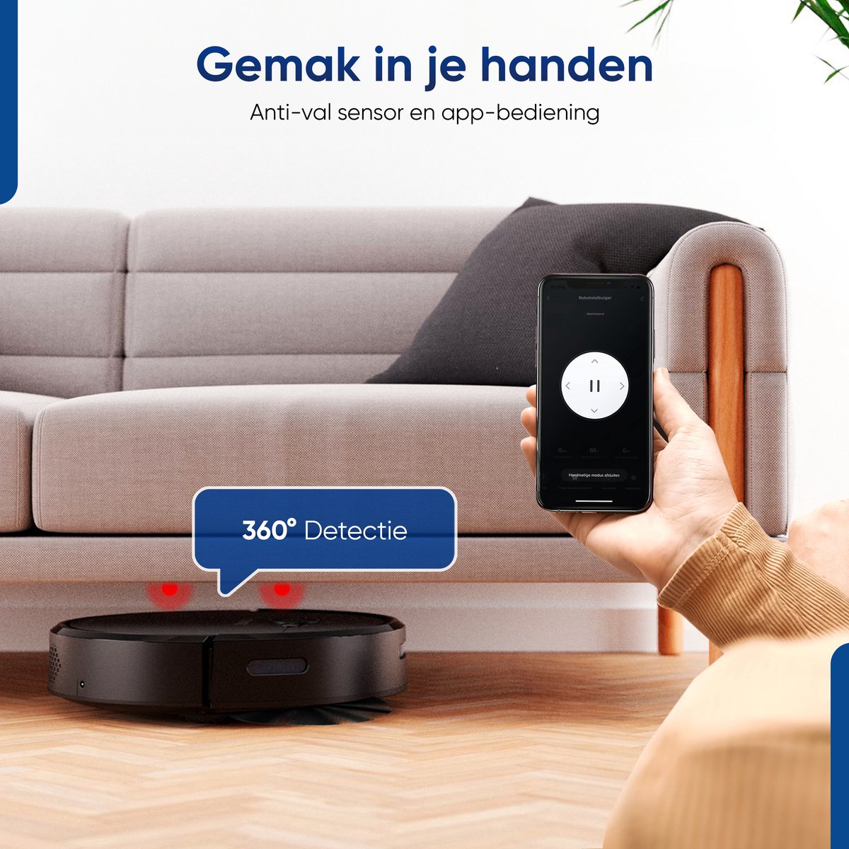 Heevey Robotstofzuiger met Dweilfunctie