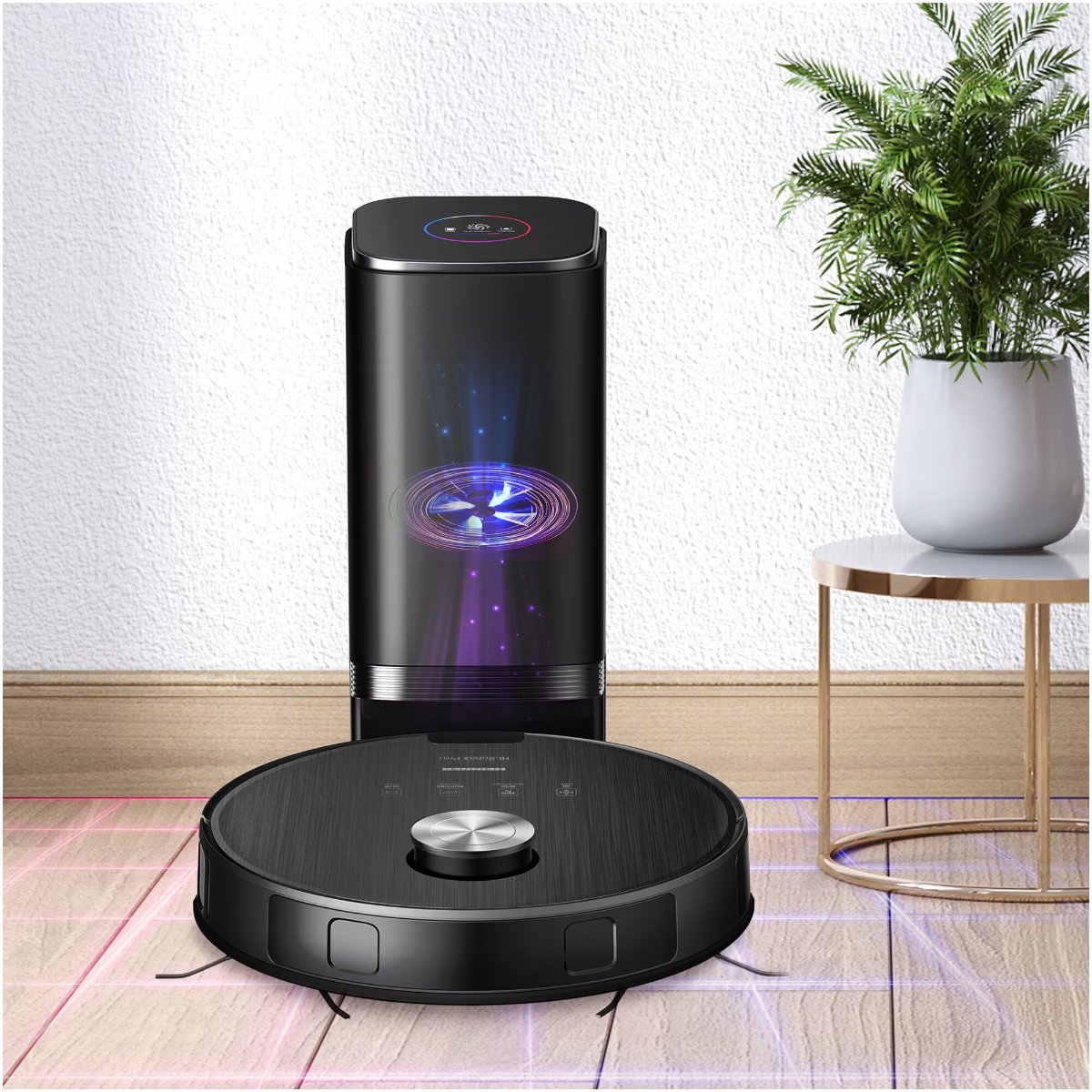 Heinner Robotstofzuiger HVR-4000Z met Dweilfunctie en Laadstation
