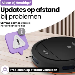 Hendriqs Robotstofzuiger met Dweilfunctie en Laadstation