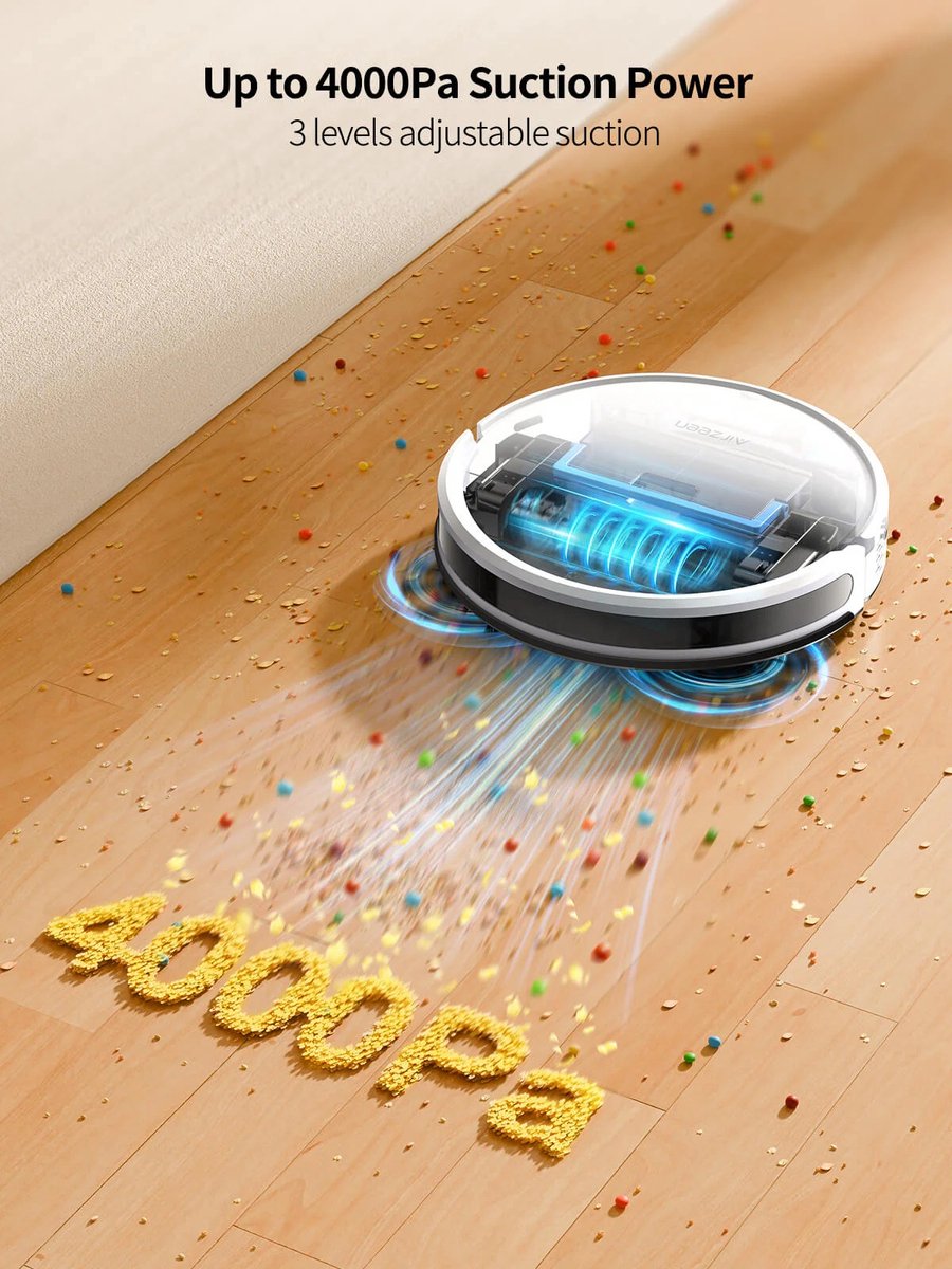 Honiture G20 Robotstofzuiger met Dweilfunctie