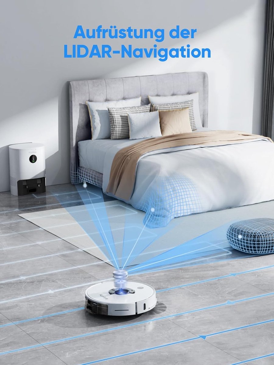 HONITURE Q6 Pro Robotstofzuiger