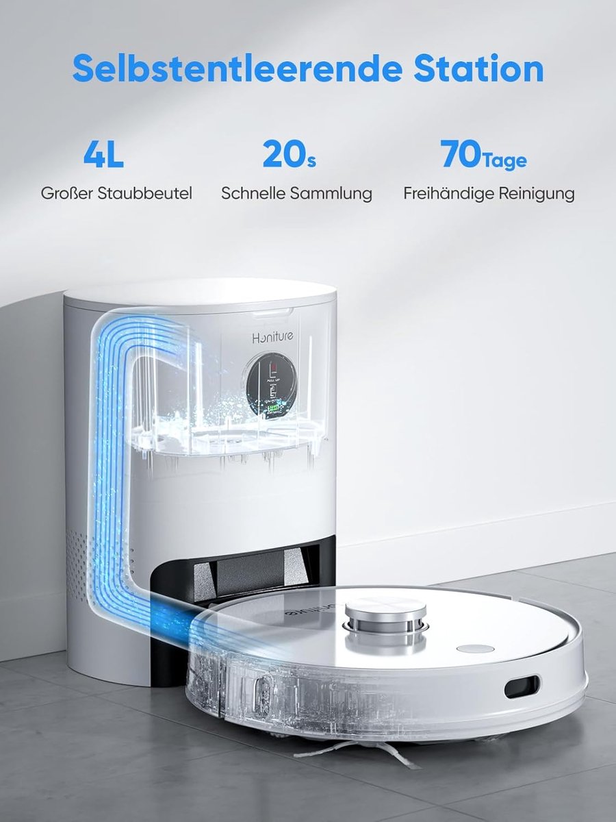 HONITURE Q6 Pro Robotstofzuiger