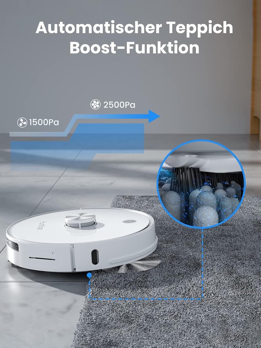 HONITURE Q6 Pro Robotstofzuiger