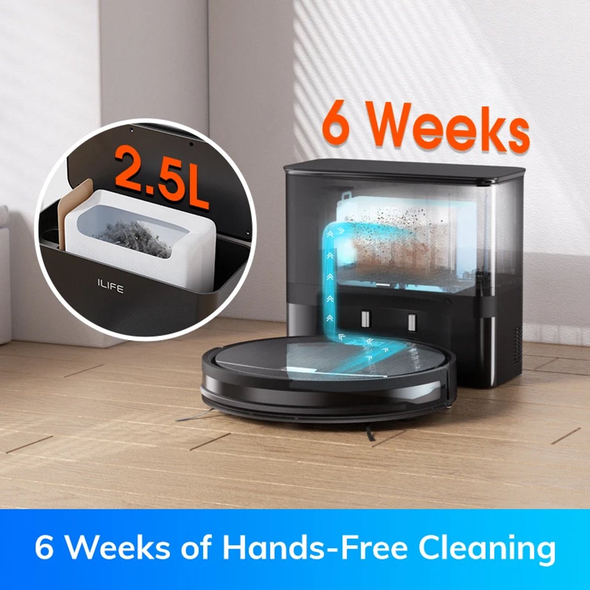 ILIFE V9Pro robotstofzuiger