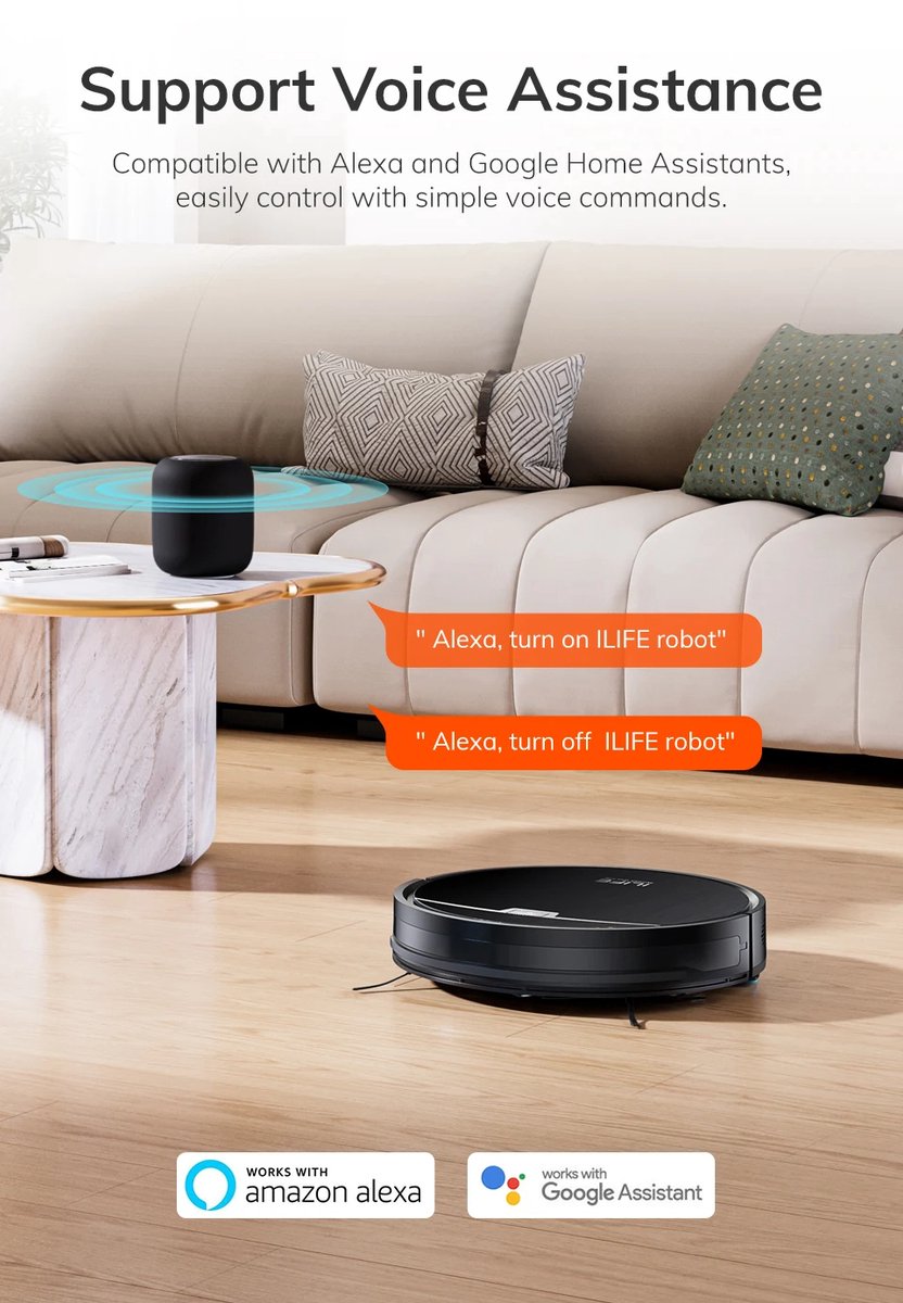ILIFE V9Pro robotstofzuiger