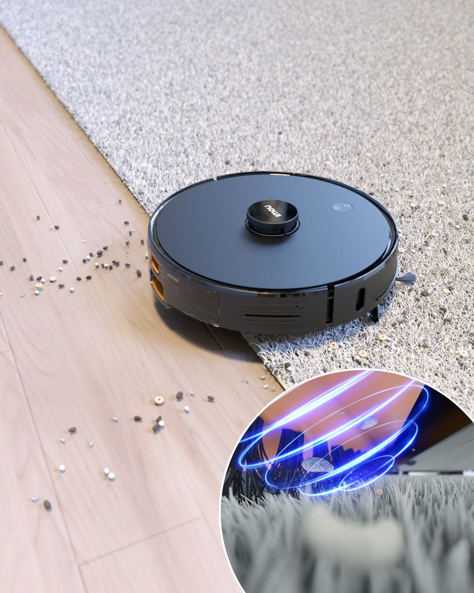 Imou RV1 Pro Max Robotstofzuiger Met Laadstation En Dweilfunctie