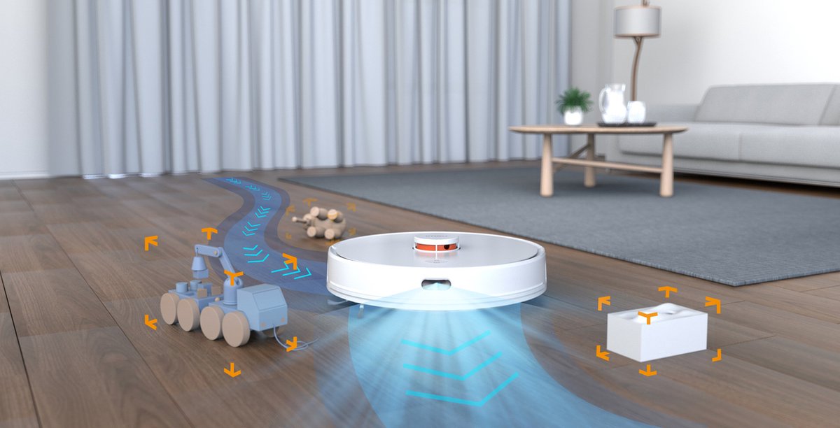 Imou RV1C Robotstofzuiger met dweilfunctie