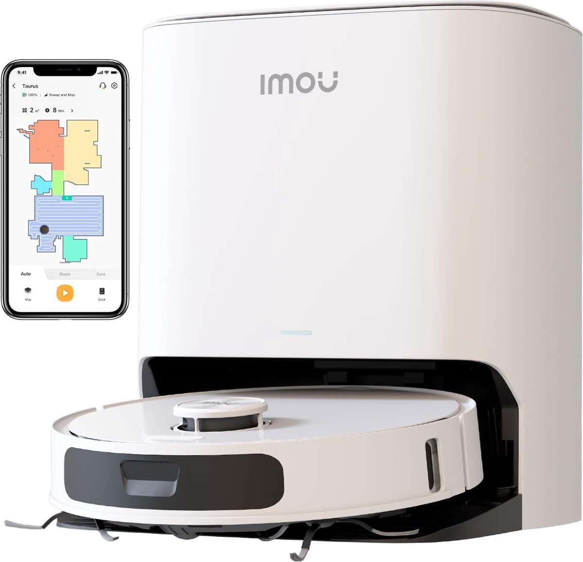 Imou RV3 Robotstofzuiger met Automatische Lediging