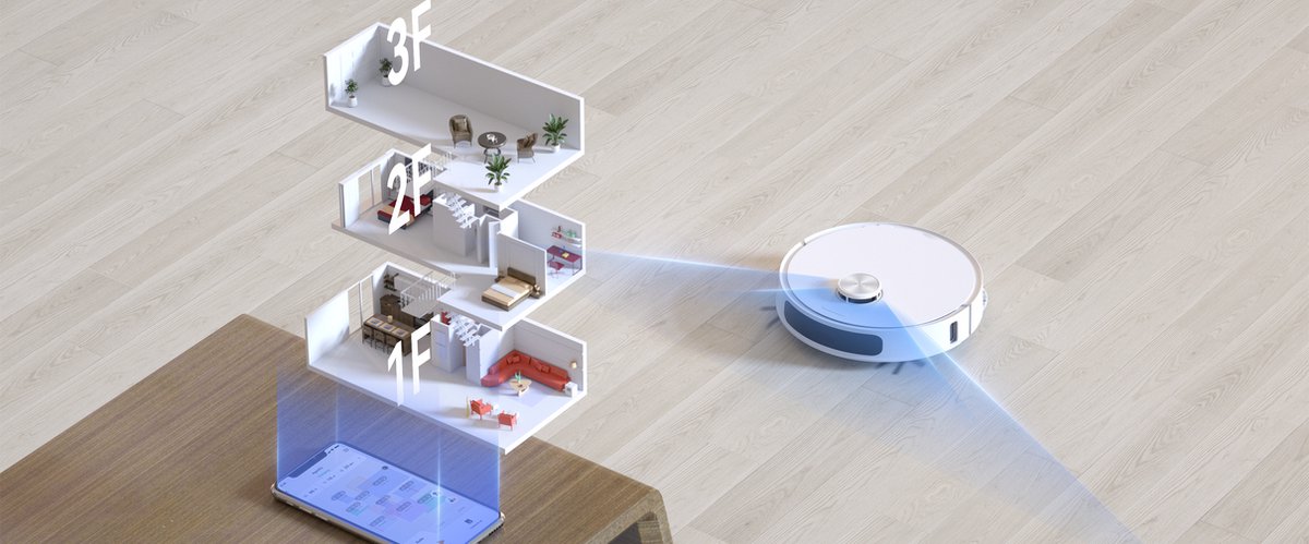 Imou RV3 Robotstofzuiger met Automatische Lediging