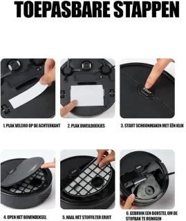 Wat vinden we goed aan de iRobot Ai Clean Start Robotstofzuiger Zwart