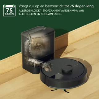 iRobot Roomba 105 Combo Robotstofzuiger met AutoEmpty Dock Zwart