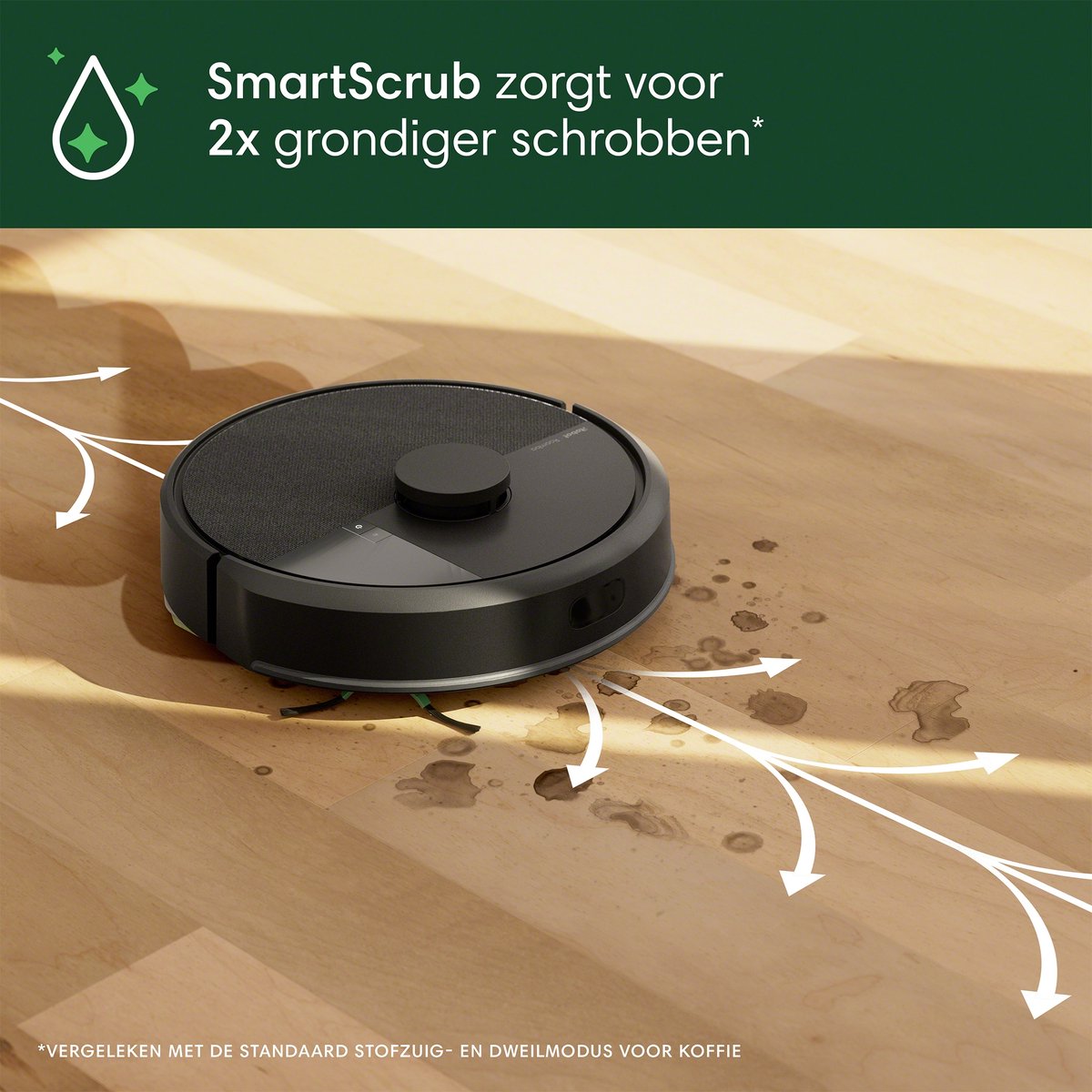 iRobot Roomba 105 Combo Robotstofzuiger met AutoEmpty Dock Zwart