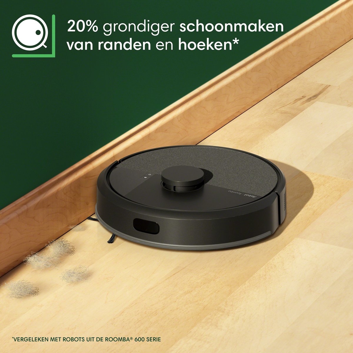 Wat vinden we goed aan de iRobot Roomba 105 Combo Robotstofzuiger met AutoEmpty Dock Zwart