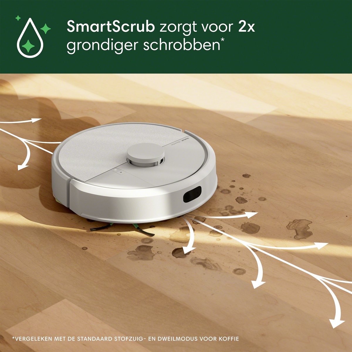 iRobot Roomba 105 Combo Robotstofzuiger Wit (Y3512)