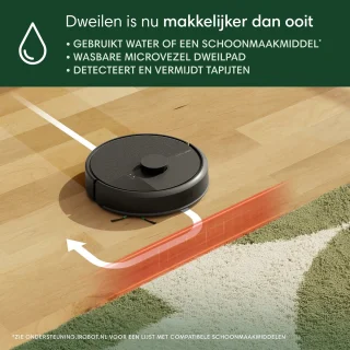 iRobot Roomba 105 Combo Robotstofzuiger Zwart