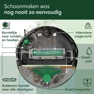 iRobot Roomba 205 L1210 Robotstofzuiger Zwart
