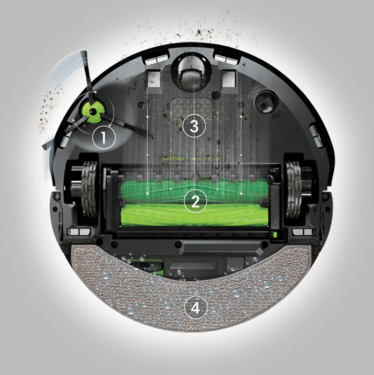 iRobot Roomba Combo 10 Max AutoWash Dock Robotstofzuiger & Dweilrobot