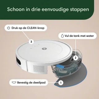 iRobot Roomba Combo® 2 Essential + AutoWash Dock Wit Y0512