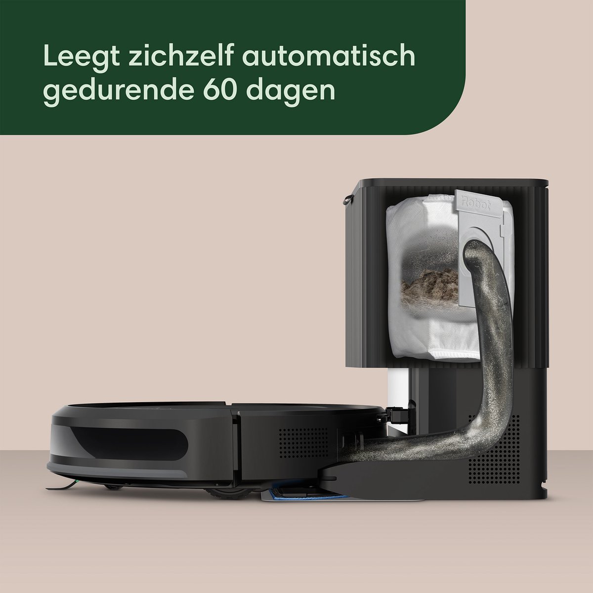 iRobot Roomba Combo 2 Essential AutoWash Dock Zwart Y0510