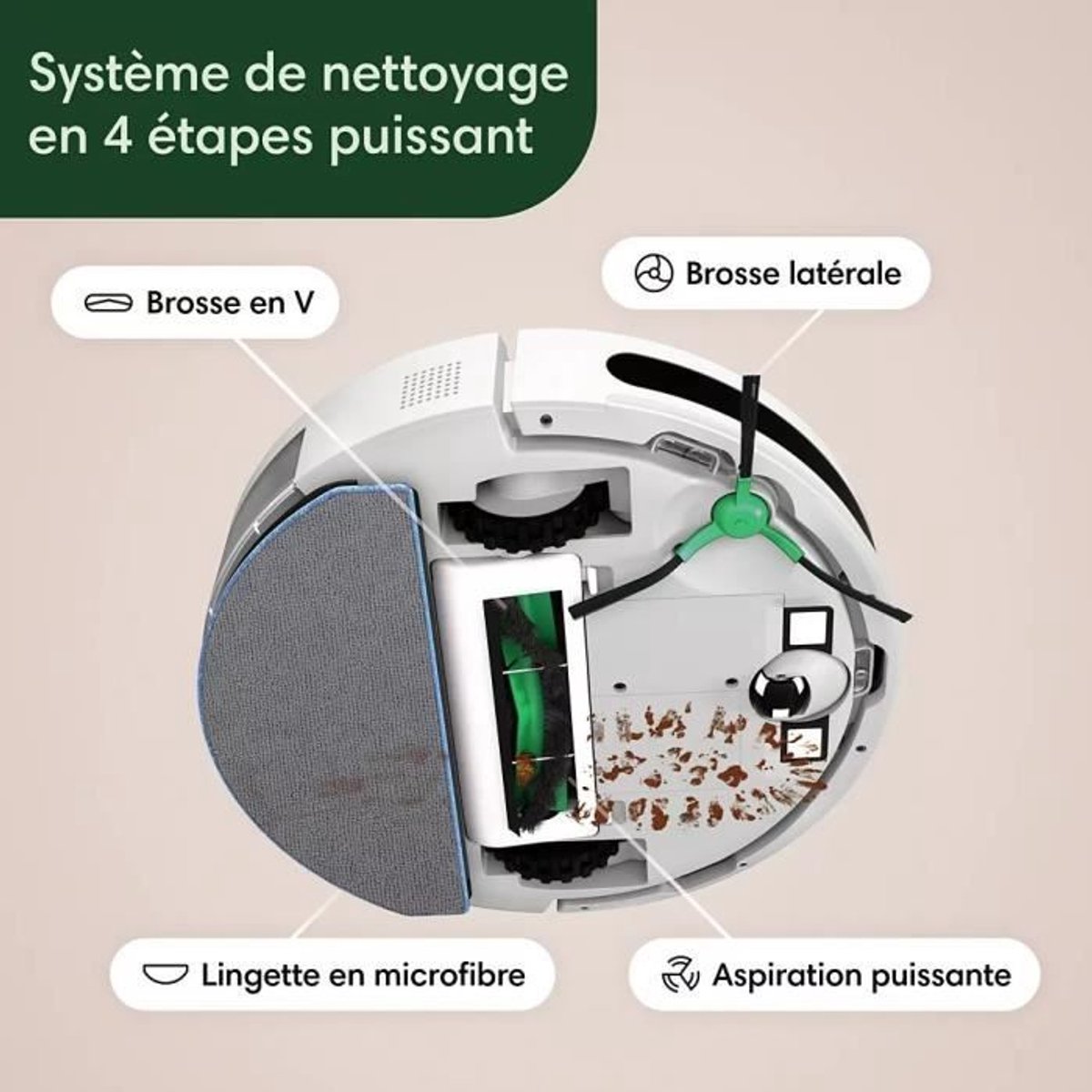 iRobot Roomba Combo Essential robotstofzuiger en dweil