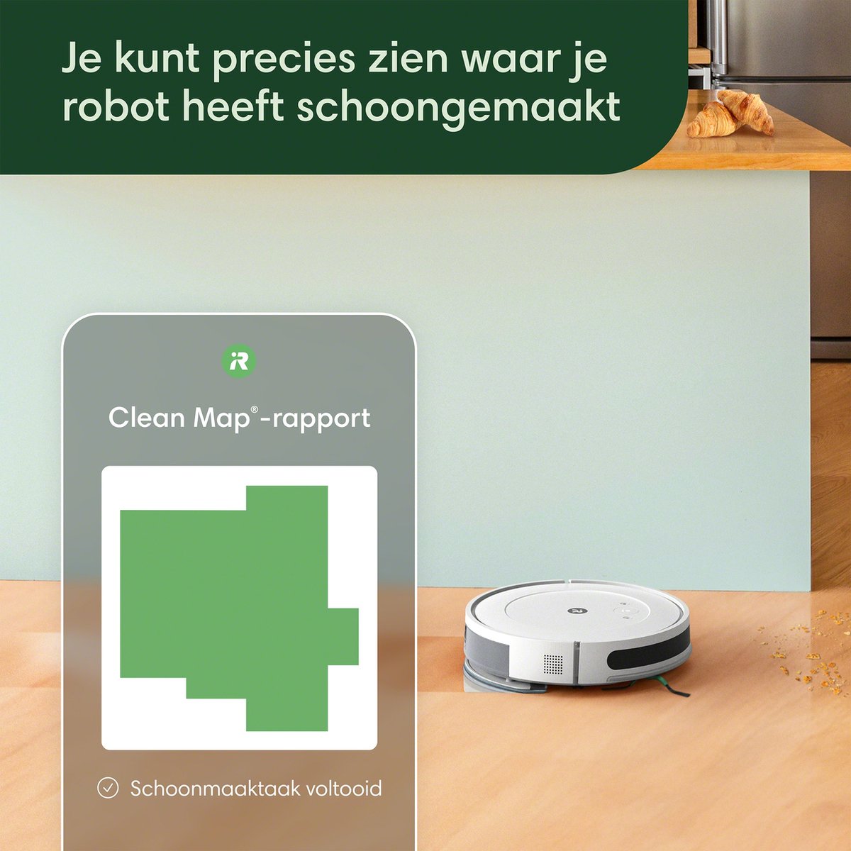 iRobot Roomba Combo Essential Robotstofzuiger Wit Y0112