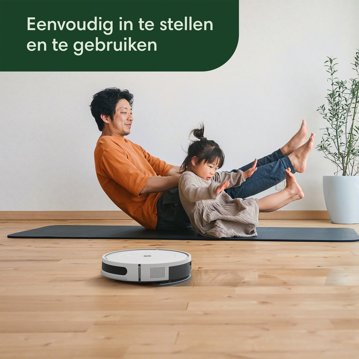 iRobot Roomba Combo Essential Robotstofzuiger Wit Y0112