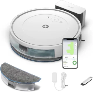 iRobot Roomba Combo Essential Robotstofzuiger Wit Y0112