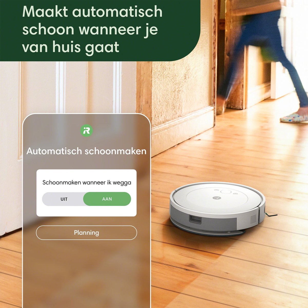 iRobot Roomba Combo Essential Robotstofzuiger Wit Y0112