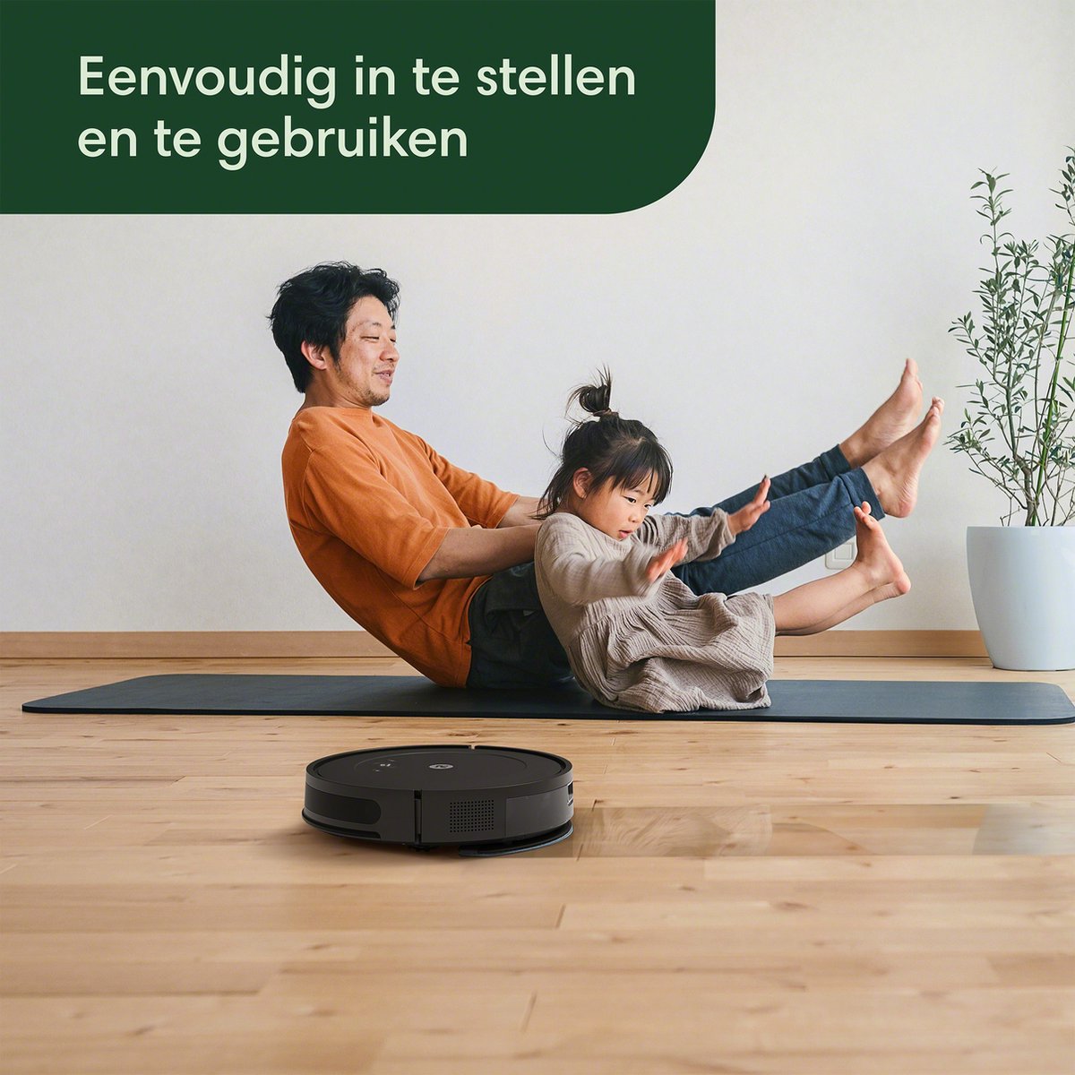 iRobot Roomba Combo Essential Robotstofzuiger Zwart Y0110