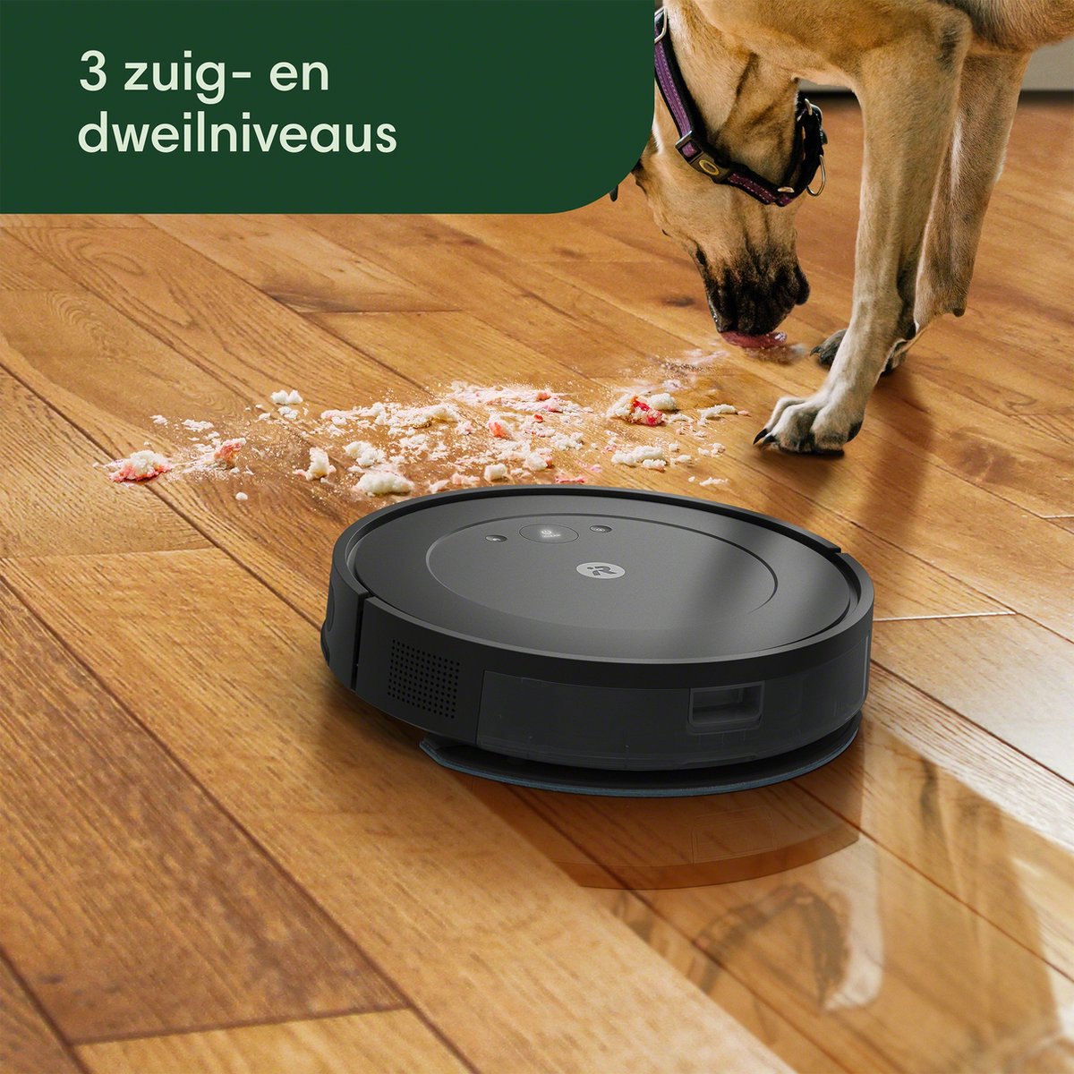 iRobot Roomba Combo Essential Robotstofzuiger Zwart Y0110