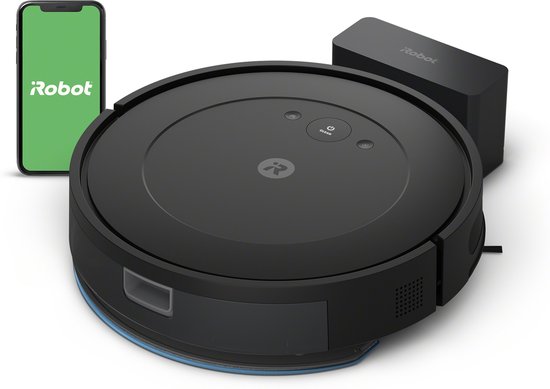 iRobot Roomba Combo Essential Robotstofzuiger Zwart Y0110