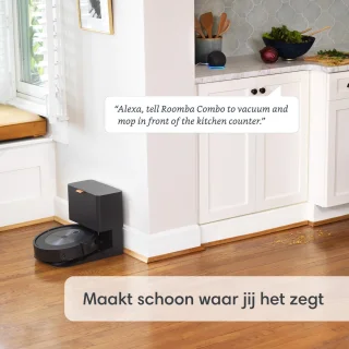 iRobot Roomba Combo j5+ Robotstofzuiger met Leegstation