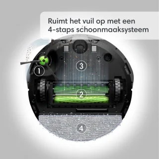iRobot Roomba Combo j5+ Robotstofzuiger met Leegstation