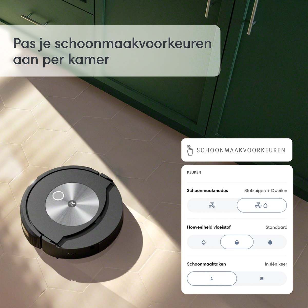 iRobot Roomba Combo j7 Robotstofzuiger en Dweilrobot c7158