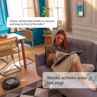 iRobot Roomba Combo j7+ Robotstofzuiger en Dweilrobot c7558