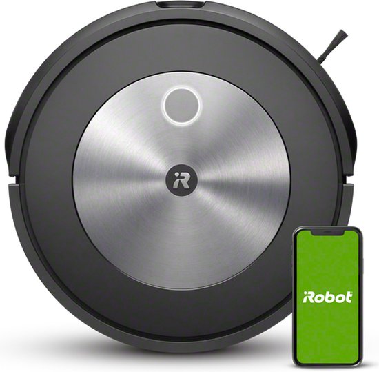 iRobot Roomba j7 Stofzak Grafiet: slimme reiniging met extra gebruiksgemak