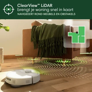 iRobot Roomba Plus 405 Combo Robotstofzuiger Wit G1852