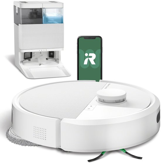 iRobot Roomba Plus 405 Combo Robotstofzuiger Wit G1852 review