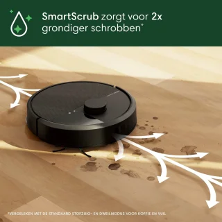 iRobot Roomba Plus 405 Combo Robotstofzuiger Zwart G1850