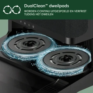 iRobot Roomba Plus 405 Combo Robotstofzuiger Zwart G1850