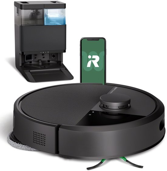 iRobot Roomba Plus 405 Combo Robotstofzuiger Zwart G1850